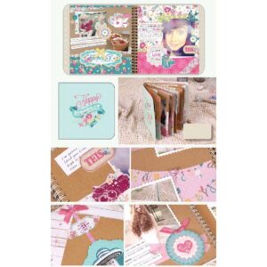 SET SCRAPBOOK DIY GÁY XOẮN VUÔNG 02