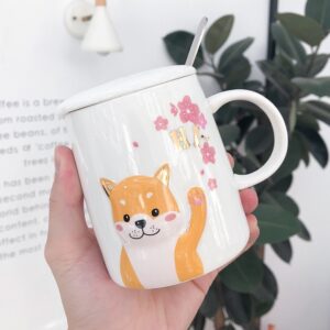 LY CỐC CÚN SHIBA LỚN DỄ THƯƠNG - QUÀ TẶNG BẠN BÈ - QUÀ TẶNG VĂN PHÒNG