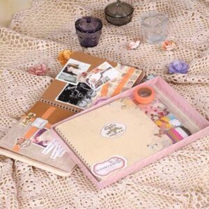 SET SCRAPBOOK DIY GÁY XOẮN VUÔNG 03