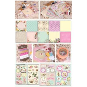 SET SCRAPBOOK DIY GÁY XOẮN VUÔNG 03