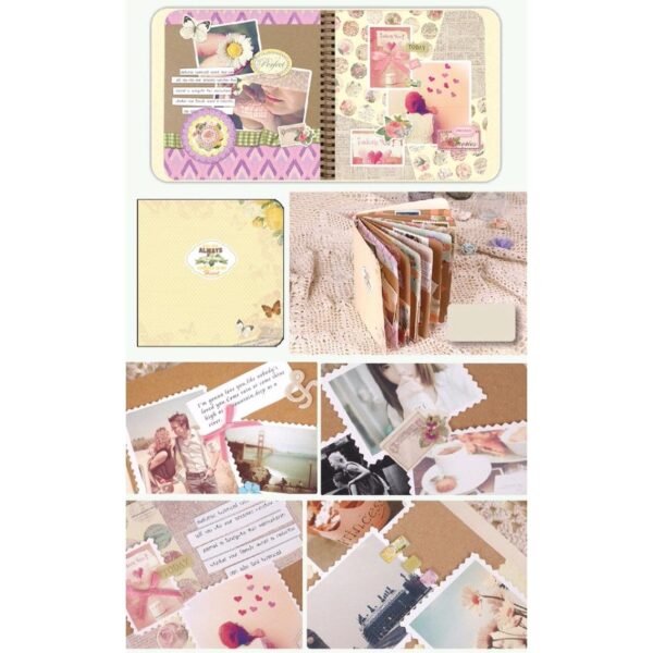 SET SCRAPBOOK DIY GÁY XOẮN VUÔNG 03