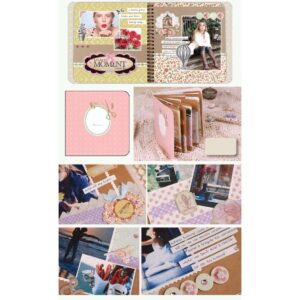 SET SCRAPBOOK DIY GÁY XOẮN VUÔNG 04