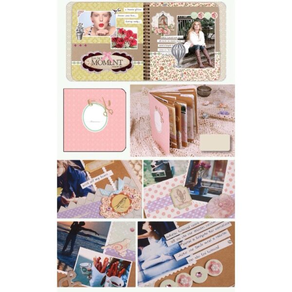 SET SCRAPBOOK DIY GÁY XOẮN VUÔNG 04