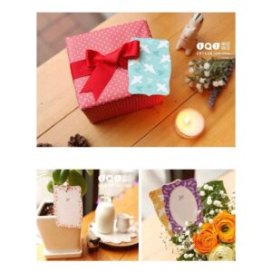 Bộ stick card thẻ bookmark chữ nhật (18 miếng)