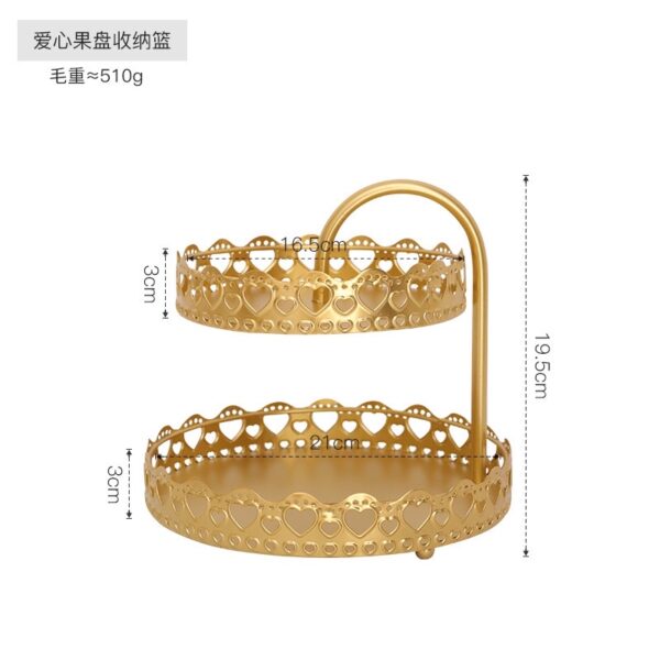 Cake stand, Frui Stand, Make up stand, kệ đứng 2 tầng đựng bánh, trái cây hay là đồ trang điểm gì cũng đẹp