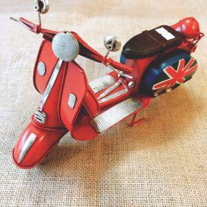 MÔ HÌNH CỔ ĐIỂN XE VESPA ĐỎ