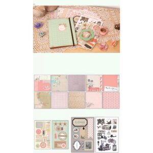 SET SCRAPBOOK DIY GIẤY GẤP 01