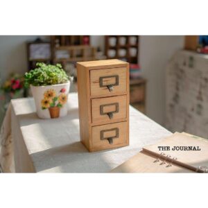 Tủ Zakka đứng 3 ngăn