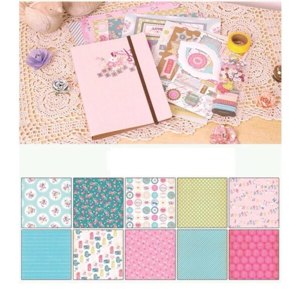 SET SCRAPBOOK DIY GIẤY GẤP 03