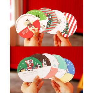 Bộ thiệp sticker Postcard Inconic Christmas