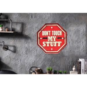 TRANG TRÍ VINTAGE - BẢNG ĐÈN DECOR “DON’T TOUCH MY STUFF”