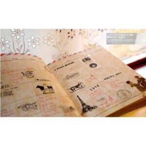 Stamp sticker reform your stationary bộ 6 tờ