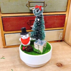 QUÀ NOEL - CHẬU CÂY THÔNG NHỎ DECOR