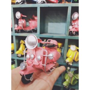 MÔ HÌNH XE VESPA MINI DECOR - MÔ HÌNH CỔ ĐIỂN-QUÀ TẶNG ĐỘC LẠ