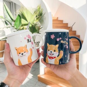 LY CỐC CÚN SHIBA LỚN DỄ THƯƠNG - QUÀ TẶNG BẠN BÈ - QUÀ TẶNG VĂN PHÒNG