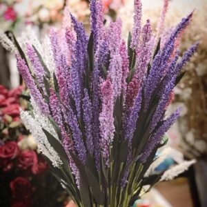 HOA GIẢ LAVENDER MÚT(bán theo cành) Bán sỉ / lẻ