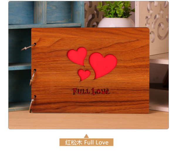 Album Gỗ Handmade FULL LOVE - QUÀ TẶNG HANDMADE