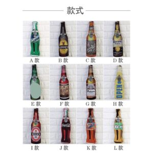ĐỒ KHUI HÌNH CHAI BIA/NƯỚC NGỌT-DECOR ĐỘC ĐÁO