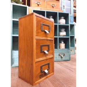 TỦ MINI ZAKKA 3 NGĂN NHỎ ĐỰNG ĐỒ CÁ NHÂN, TRANG TRÍ BÀN LÀM VIỆC, TRANG TRÍ GÓC KỆ