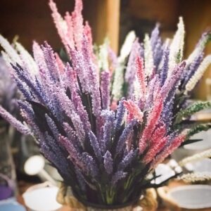 HOA GIẢ LAVENDER MÚT(bán theo cành) Bán sỉ / lẻ