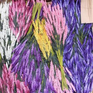 HOA GIẢ LAVENDER MÚT(bán theo cành) Bán sỉ / lẻ